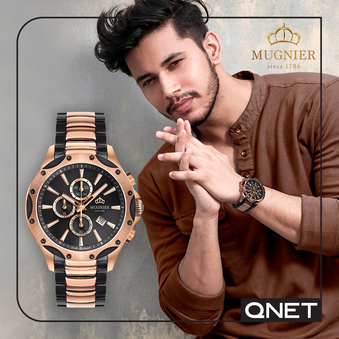 QNET Mugnier- Men's luxury watches