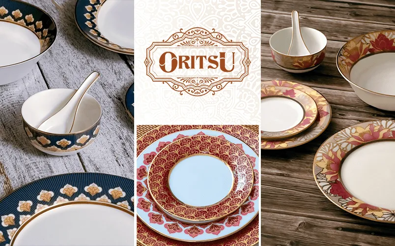 ORITSU ceramic plates