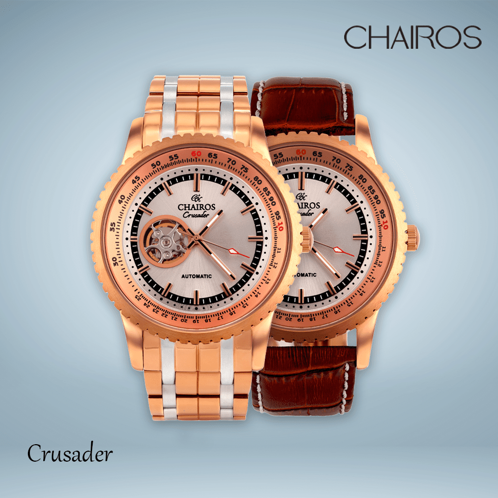 CHAIROS Crusader Stainless steel luxury watch