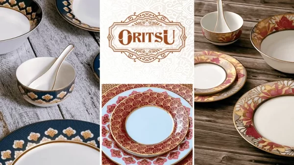 ORITSU ceramic plates