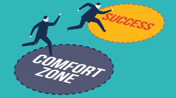 step out of your comfort zone
